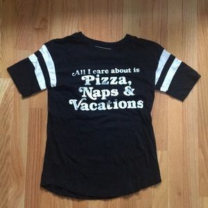 Black T-Shirt with Graphics